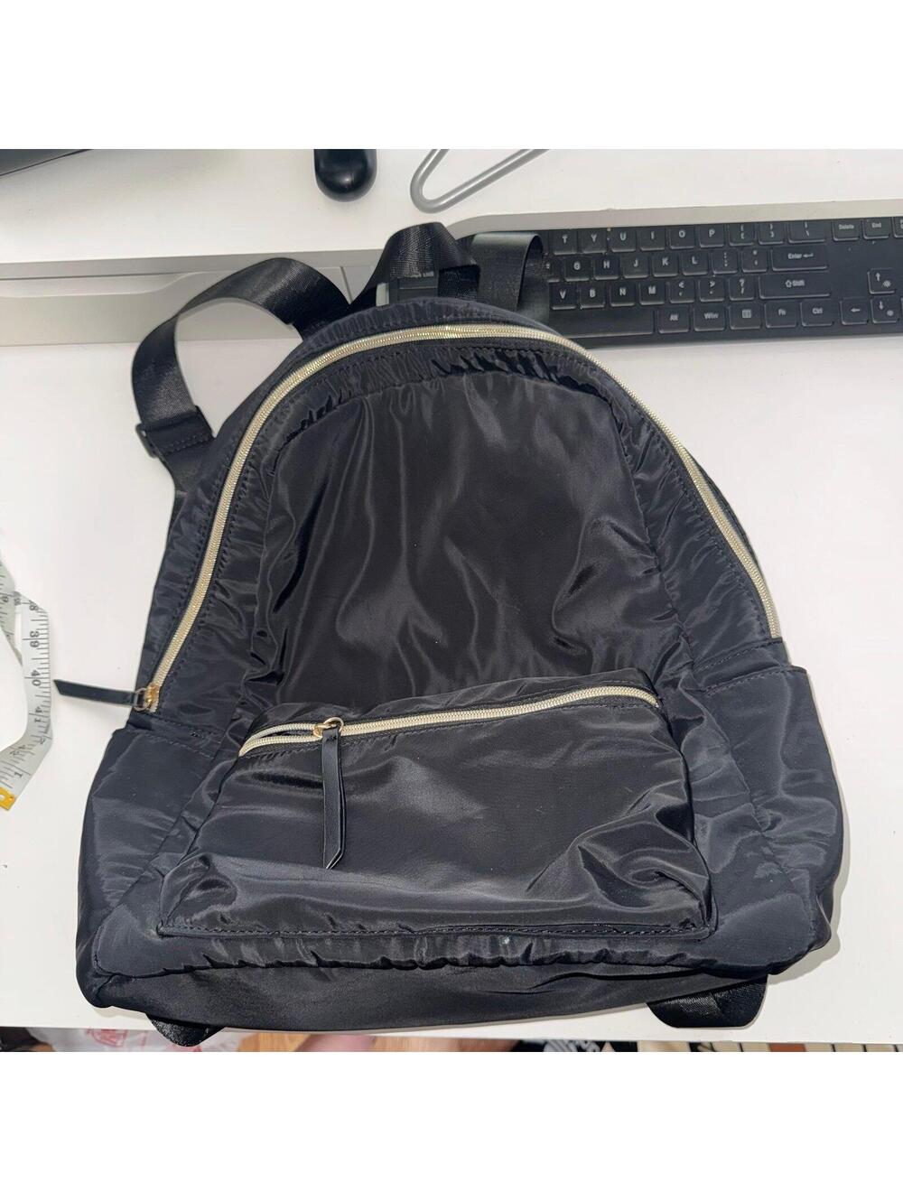 ~16" black forever 21 backpack